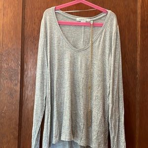 Belle Du Jour girl’s medium shirt with rose gold specks.